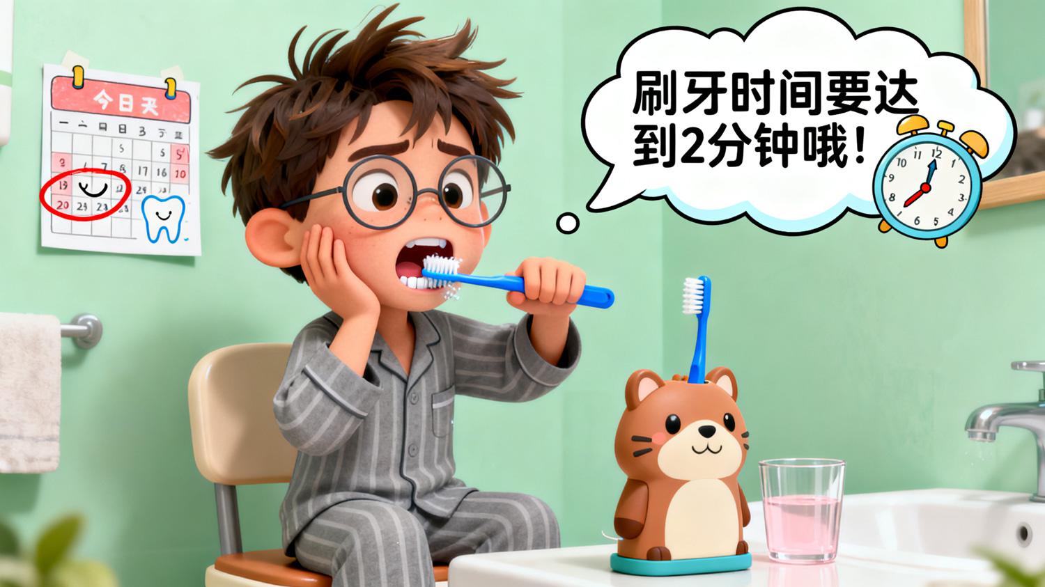 口腔健康守护指南！动漫教你正确刷牙 + 护牙小技巧